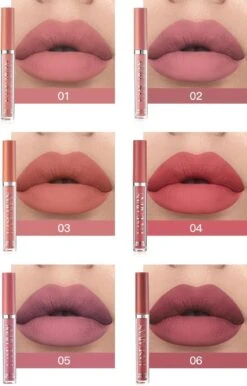 HANDAIYAN® | Liquid Lipsticks | Set Van 6 | Matte Lippenstift | Vloeibare Lippenstift | Waterproof | Make Up Set | Geschenkset | Giftset | Lipstick | Lippenstift | Lipgloss | Lip Gloss 15 HANDAIYAN® | Liquid Lipsticks | Set Van 6 | Matte Lippenstift | Vloeibare Lippenstift | Waterproof | Make Up Set | Geschenkset | Giftset | Lipstick | Lippenstift | Lipgloss | Lip Gloss -Cosmetica Winkel 767x1200