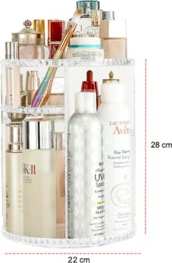 Merkloos Decopatent® Make Up Organizer - 360 Graden Draaibaar - Staande Makeup Organizer Transparant - Cosmetica - Lippenstift - Nagellak - Brushes - Kwasten - Oorbellen Etc 14 Merkloos Decopatent® Make Up Organizer - 360 Graden Draaibaar - Staande Makeup Organizer Transparant - Cosmetica - Lippenstift - Nagellak - Brushes - Kwasten - Oorbellen Etc -Cosmetica Winkel 783x1200 8
