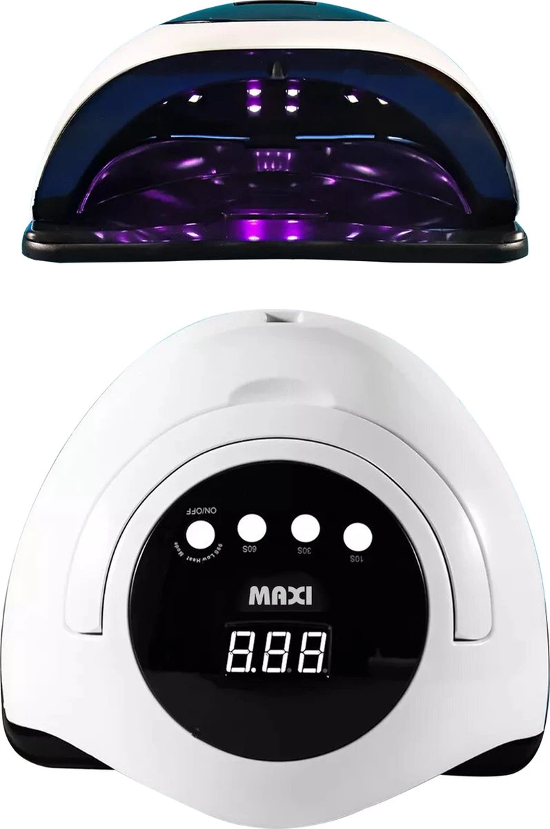 Maxi Nageldroger Pro - 168W - Uv Lamp - Nageldroger Lamp - Nageldroger Voor Gelnagels - Geschikt Voor Elke Nagel Gellak 1 Maxi Nageldroger Pro - 168W - Uv Lamp - Nageldroger Lamp - Nageldroger Voor Gelnagels - Geschikt Voor Elke Nagel Gellak