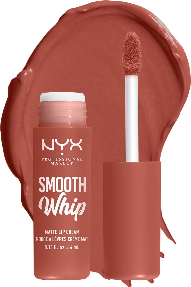 NYX Professional Makeup Lippenstift Smooth Whip Matte 02 Kitty Belly, 4 Ml 2 NYX Professional Makeup Lippenstift Smooth Whip Matte 02 Kitty Belly, 4 Ml - Afbeelding 2