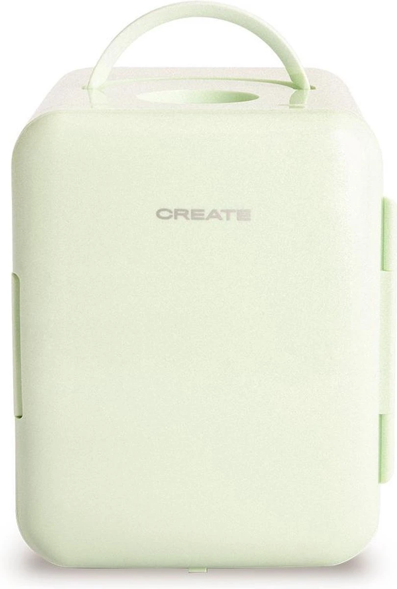 CREATE KOELKAST MINI BOX - Minikoelkast Voor Cosmetica 4L - Koud En Warm - Pastel Groen 1 CREATE KOELKAST MINI BOX - Minikoelkast Voor Cosmetica 4L - Koud En Warm - Pastel Groen