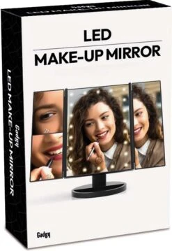 Gadgy Make Up Spiegel – Spiegel Verlichting – Moederdag Cadeautje - Cosmetica Spiegel - Scheerspiegel - Staand Met 2 Vergrootspiegels - Op Batterijen Of USB (kabel Incl) -Cosmetica Winkel 825x1200 8