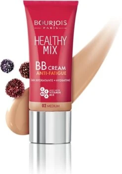 Bourjois Healthy Mix BB Cream Anti Fatigue - 02 Medium Beige -Cosmetica Winkel 846x1200 4