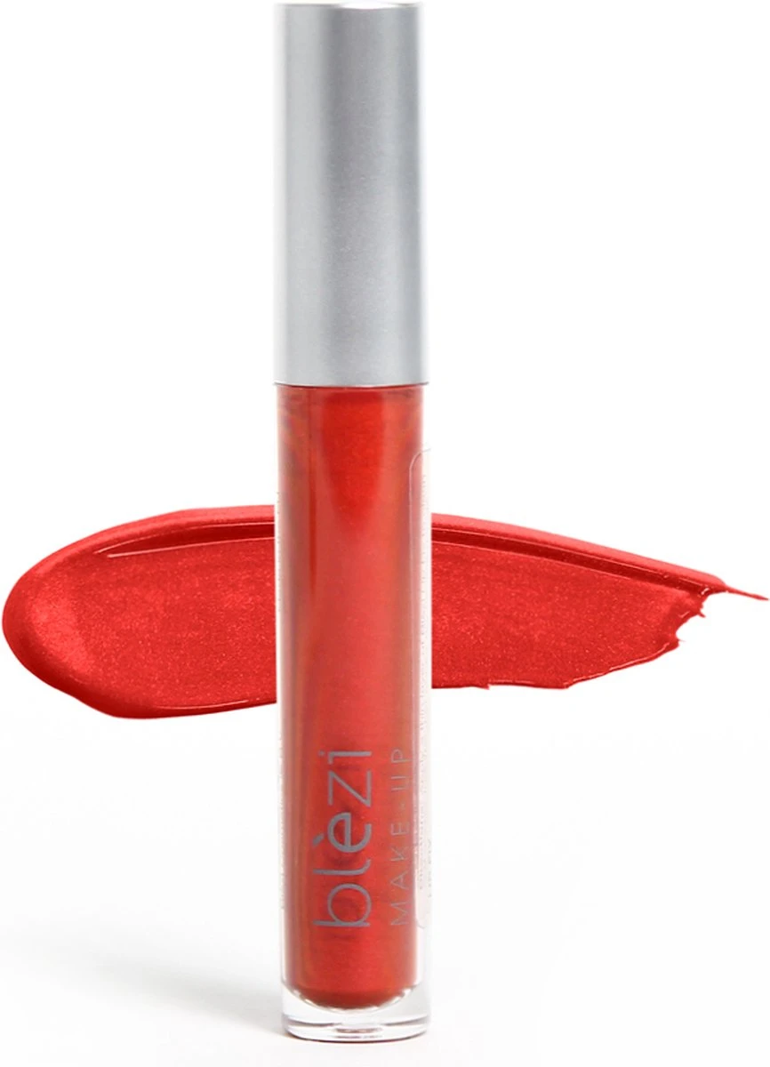 Blèzi® Lip Fix 95 Gracious Red - Lipstick - Lippenstift Langhoudend - Rood Bruin 2 Blèzi® Lip Fix 95 Gracious Red - Lipstick - Lippenstift Langhoudend - Rood Bruin - Afbeelding 2