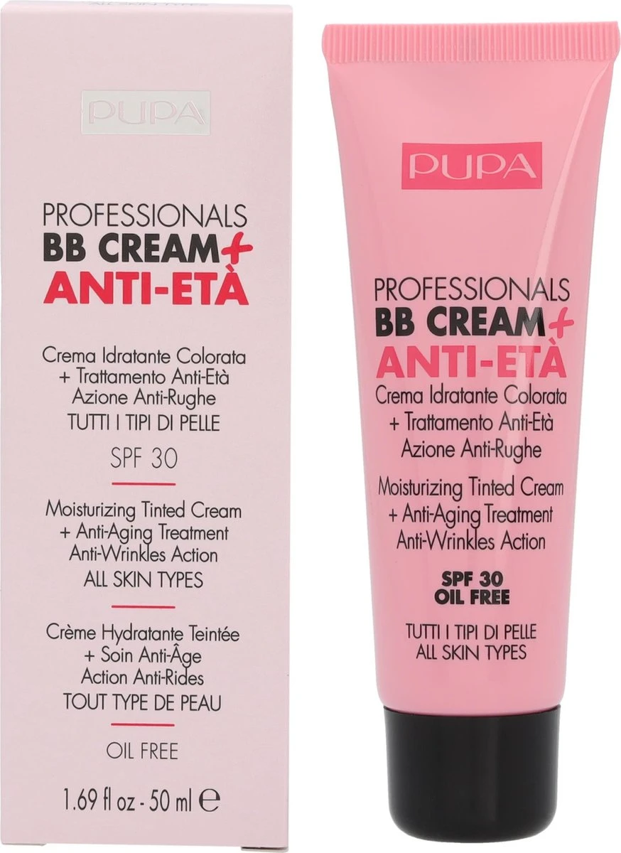 PUPA Milano Pupa Professionals BB Creme Anti-Eta SPF30 002 Sand 4 PUPA Milano Pupa Professionals BB Creme Anti-Eta SPF30 002 Sand - Afbeelding 4