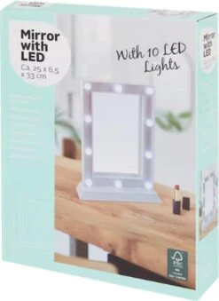 Make-up Spiegel Met Verlichting - Spiegel Met Led Verlichting - Led Lamp - Spiegel - Make-up Spiegel - Led Licht - Spiegel -Cosmetica Winkel 875x1200 6