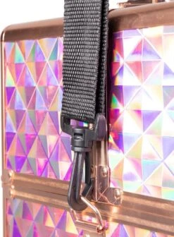 Koffer Groot Holo/Golden Rose XXL Met Opbergvakken 10 Koffer Groot Holo/Golden Rose XXL Met Opbergvakken -Cosmetica Winkel 883x1200 2