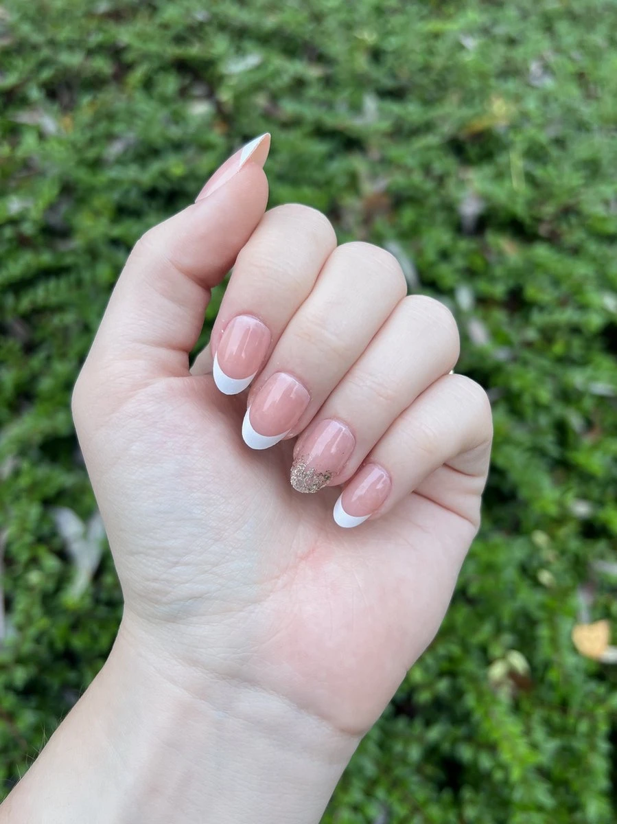 Merkloos Ronde French Nagels - Plaknagels - Nepnagels - Plaktabs - Wit 4 Merkloos Ronde French Nagels - Plaknagels - Nepnagels - Plaktabs - Wit - Afbeelding 4