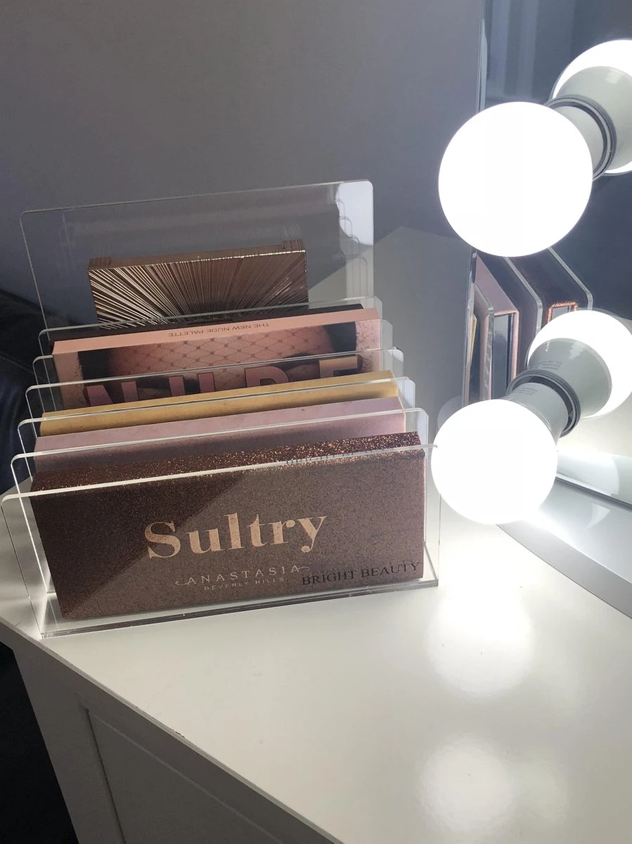 Make-up Organizer Pallethouder - Acryl 1 Make-up Organizer Pallethouder - Acryl