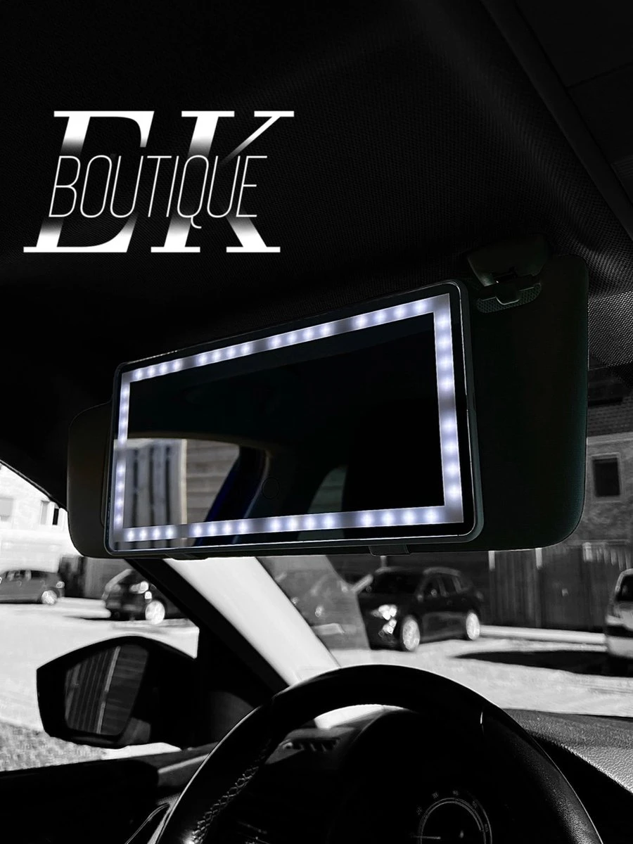 Merkloos EK Boutique 'auto Zonneklep Make-up Spiegel Met Led Verlichting' (oplaadbaar) (wit) 'make-up Spiegel Auto' 'make-up Spiegel Met Led' 'make-up Spiegel' 'make-up Spiegel Met Led' 'make-up Spiegel' 2 Merkloos EK Boutique 'auto Zonneklep Make-up Spiegel Met Led Verlichting' (oplaadbaar) (wit) 'make-up Spiegel Auto' 'make-up Spiegel Met Led' 'make-up Spiegel' 'make-up Spiegel Met Led' 'make-up Spiegel' - Afbeelding 2