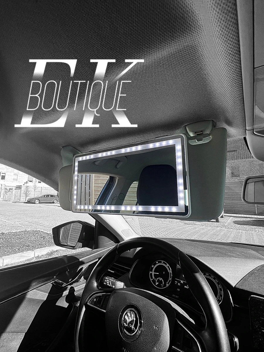 Merkloos EK Boutique 'auto Zonneklep Make-up Spiegel Met Led Verlichting' (oplaadbaar) (wit) 'make-up Spiegel Auto' 'make-up Spiegel Met Led' 'make-up Spiegel' 'make-up Spiegel Met Led' 'make-up Spiegel' 3 Merkloos EK Boutique 'auto Zonneklep Make-up Spiegel Met Led Verlichting' (oplaadbaar) (wit) 'make-up Spiegel Auto' 'make-up Spiegel Met Led' 'make-up Spiegel' 'make-up Spiegel Met Led' 'make-up Spiegel' - Afbeelding 3