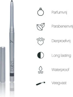 Blèzi® Automatic Eye Pencil 10 Shiny Black - Oogpotlood Zwart Waterproof - Zwart Met Shine 10 Blèzi® Automatic Eye Pencil 10 Shiny Black - Oogpotlood Zwart Waterproof - Zwart Met Shine -Cosmetica Winkel 902x1200 1