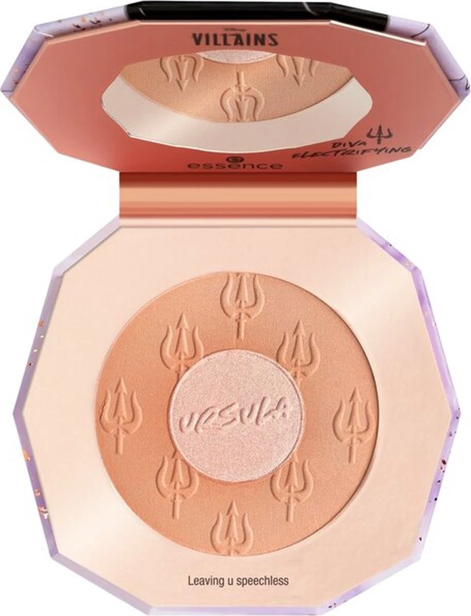 Essence Blush- Blush Palet - Disney Villains Ursula 2 Essence Blush- Blush Palet - Disney Villains Ursula - Afbeelding 2