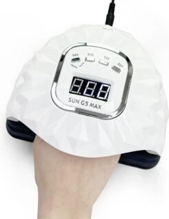 2023 Nageldroger - 200W/45 LEDs - Nagellamp - Nieuw Nageldroger - G5 Roze - Manicure/Pedicure Handen En Voeten - Gellak - Gelnagels - Acrylnagels - Top Coat - Matte Top Coat - Led Nagellamp - Uv Nagellamp - Nagels - Nagellak Droger - Tafellamp -Cosmetica Winkel 925x1200 3