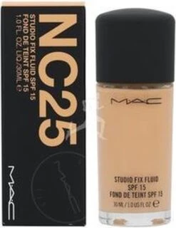 MAC Cosmetics Studio Fix Fluid Foundation - NC25 25 MAC Cosmetics Studio Fix Fluid Foundation - NC25 -Cosmetica Winkel 926x1200 2