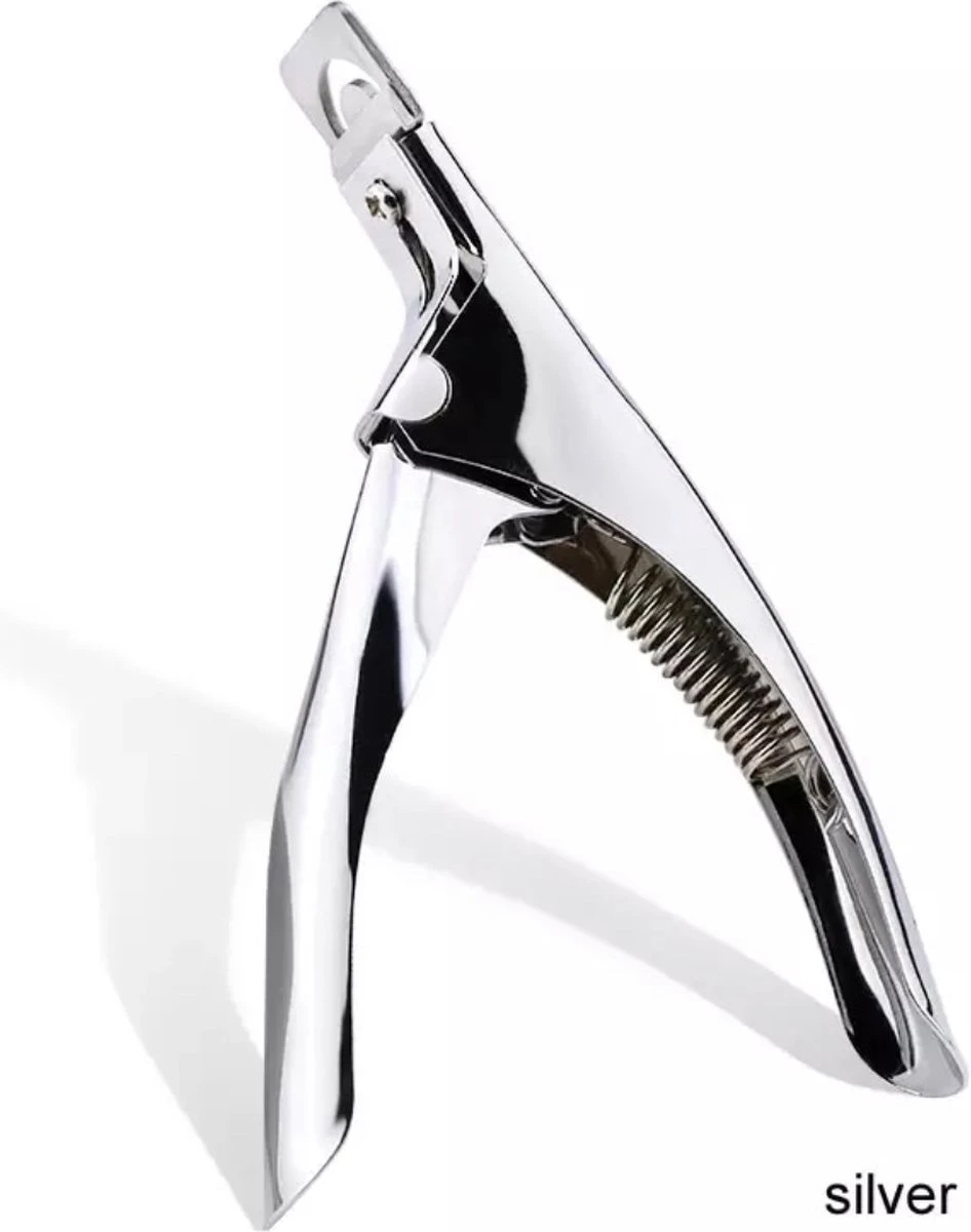 Nageltip Knipper RVS - French Manicure Tip Cutter 1 Nageltip Knipper RVS - French Manicure Tip Cutter