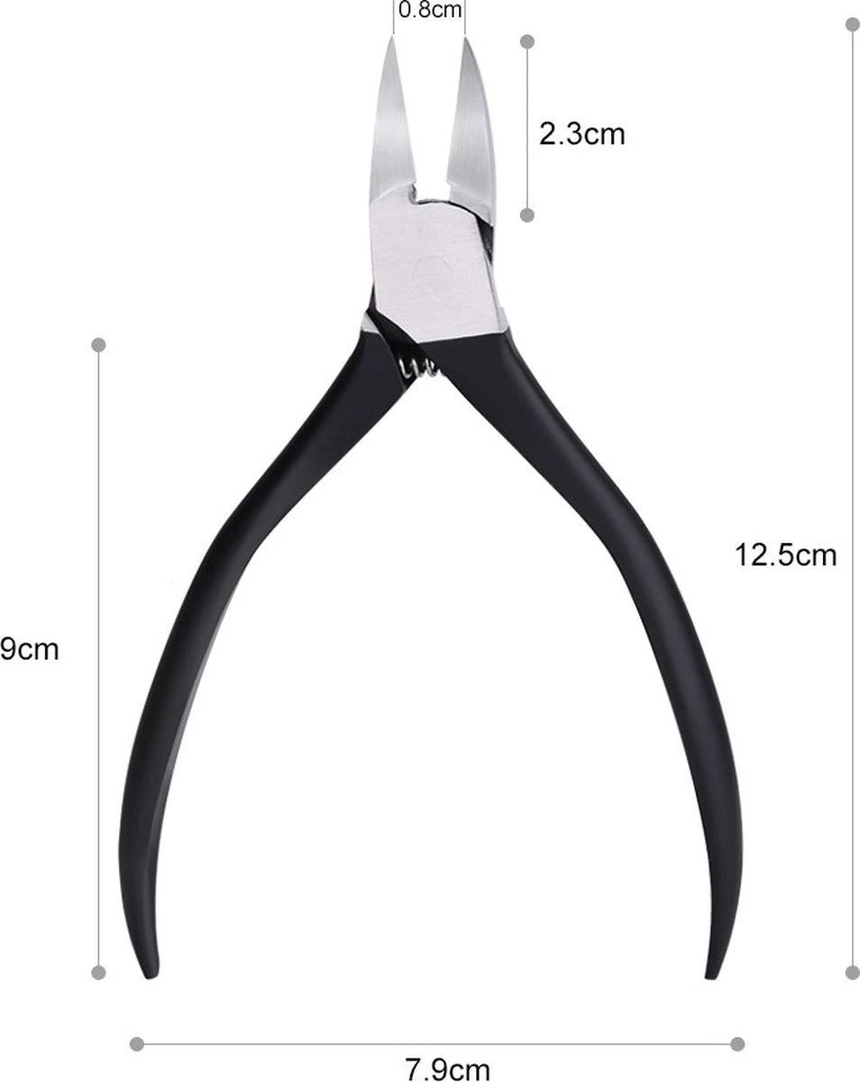 Medies - Professionele Zware Nageltang Voor Teennagels | Nagelknipper Teennagels | Ingegroeide Teennagel | Kalknagel | Harde Teennagels | Nagelschaar | Pedicure - Ingebouwde Veren 9 Medies - Professionele Zware Nageltang Voor Teennagels | Nagelknipper Teennagels | Ingegroeide Teennagel | Kalknagel | Harde Teennagels | Nagelschaar | Pedicure - Ingebouwde Veren - Afbeelding 9