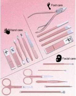 Luxe 18-delige Manicure Set - Manicure Pedicure Set- Nagelverzorging- Met Opbergetui 18 Luxe 18-delige Manicure Set - Manicure Pedicure Set- Nagelverzorging- Met Opbergetui -Cosmetica Winkel 954x1200 5