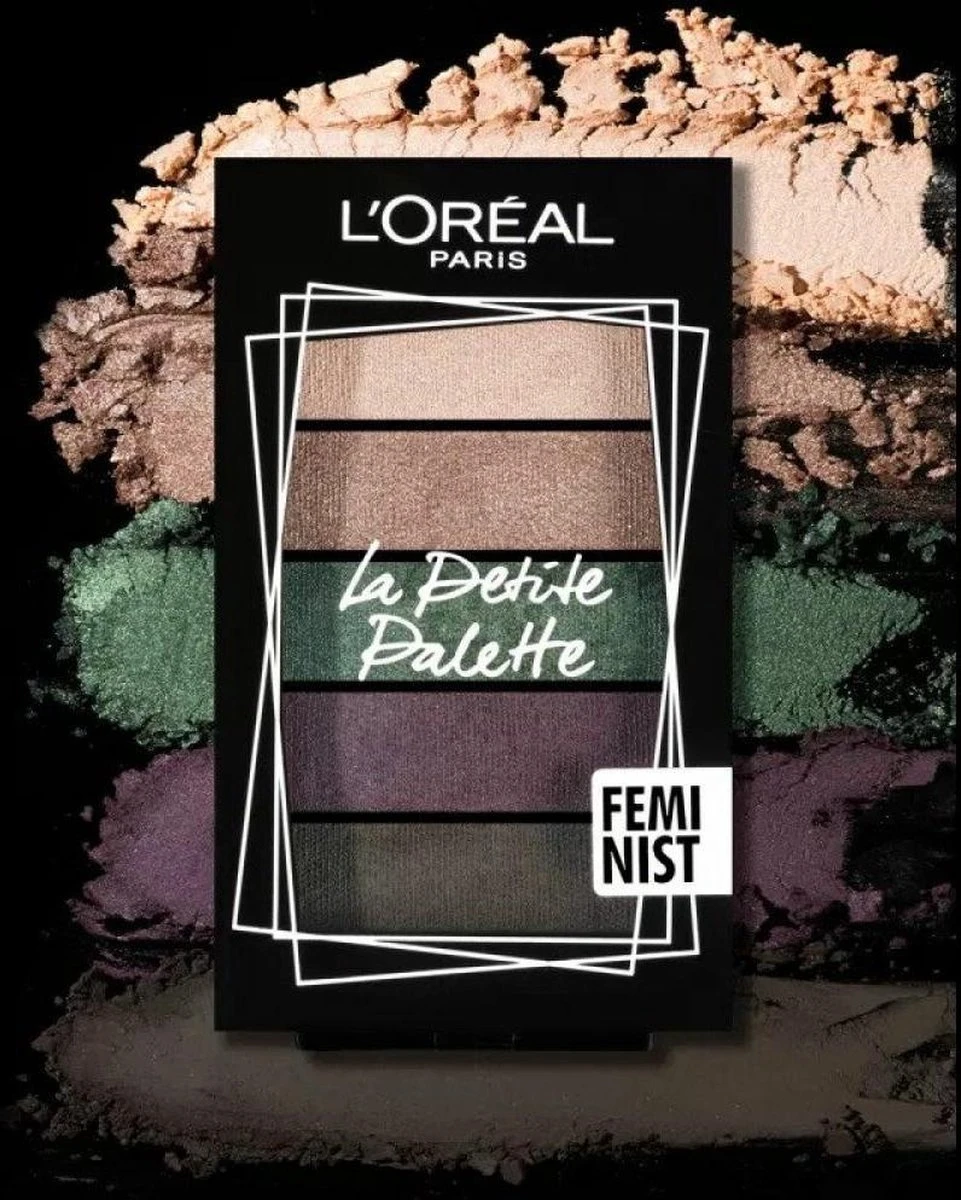 L'Oréal Paris La Petite Palette Oogschaduw - 05 Feminist 3 L'Oréal Paris La Petite Palette Oogschaduw - 05 Feminist - Afbeelding 3