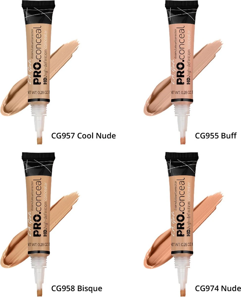 LA Girl - HD PRO Concealer - Dark Cocao 5 LA Girl - HD PRO Concealer - Dark Cocao - Afbeelding 5