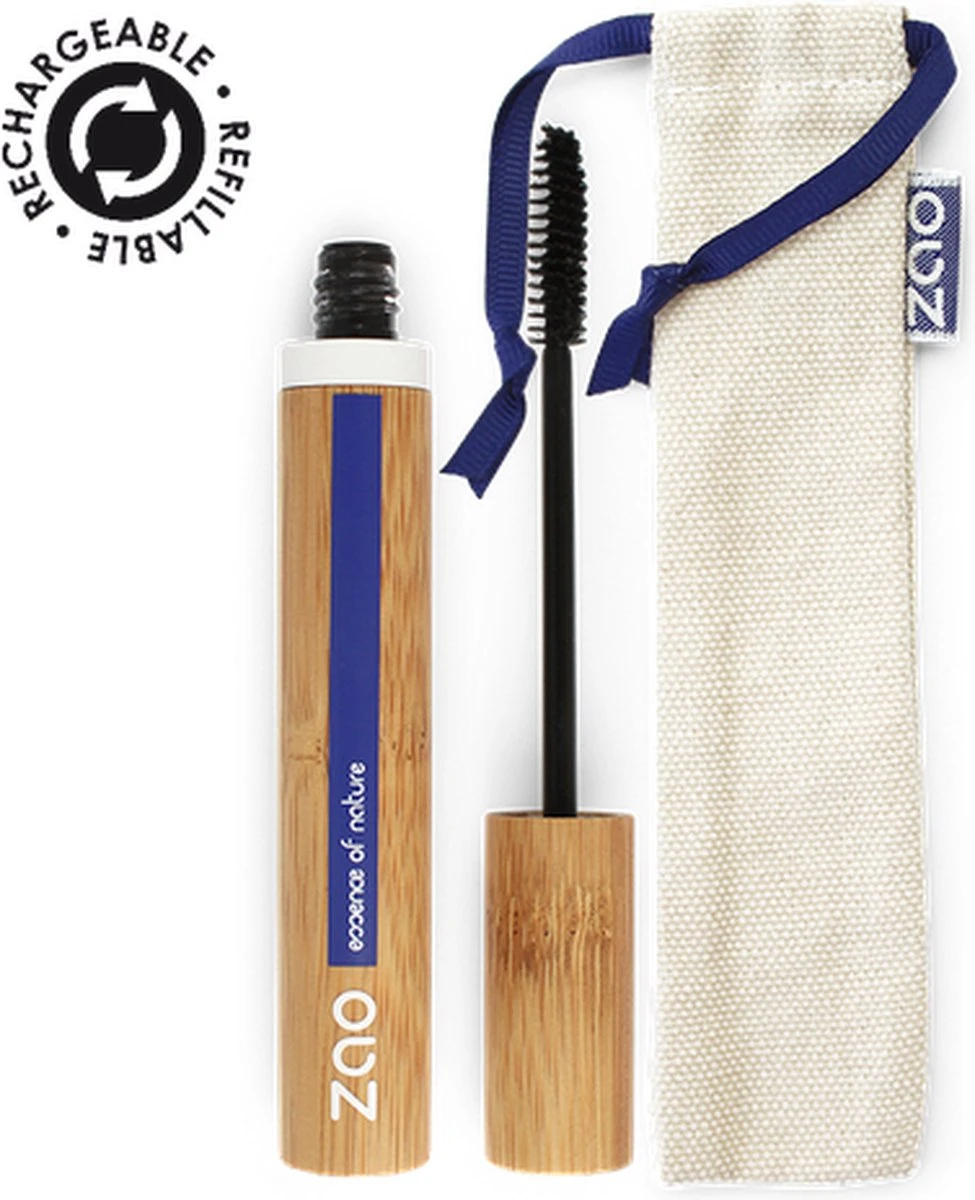 ZAO Bamboe Mascara Aloë Vera 090 (Black) 1 ZAO Bamboe Mascara Aloë Vera 090 (Black)