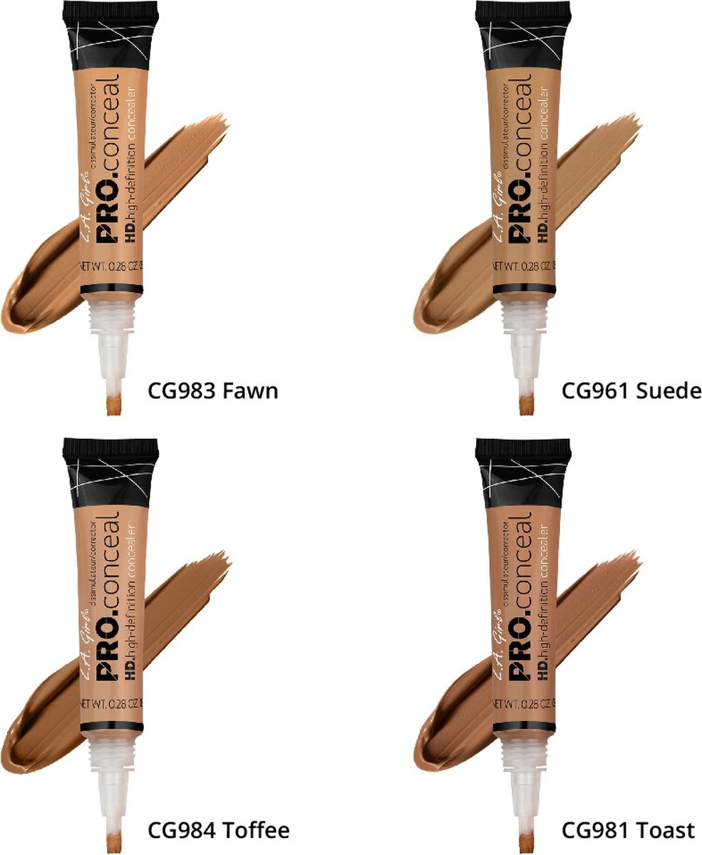 LA Girl - HD PRO Concealer - Dark Cocao 8 LA Girl - HD PRO Concealer - Dark Cocao - Afbeelding 8