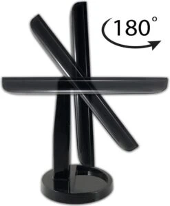 Grote Drieluik LED Make-up Spiegel Touch Knop En Dimmer 1, 3, 5 En 10 Maal Vergroting Inclusief Usb Kabel, Spiegels -Cosmetica Winkel 991x1200 4